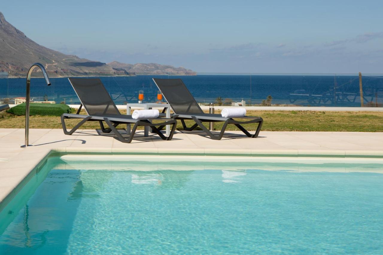 Larimar Luxury Sea View Villa Kíssamos Exteriér fotografie