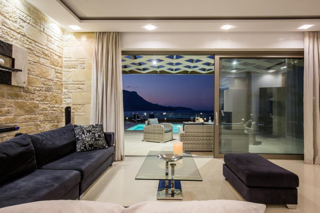 Larimar Luxury Sea View Villa Kíssamos Exteriér fotografie