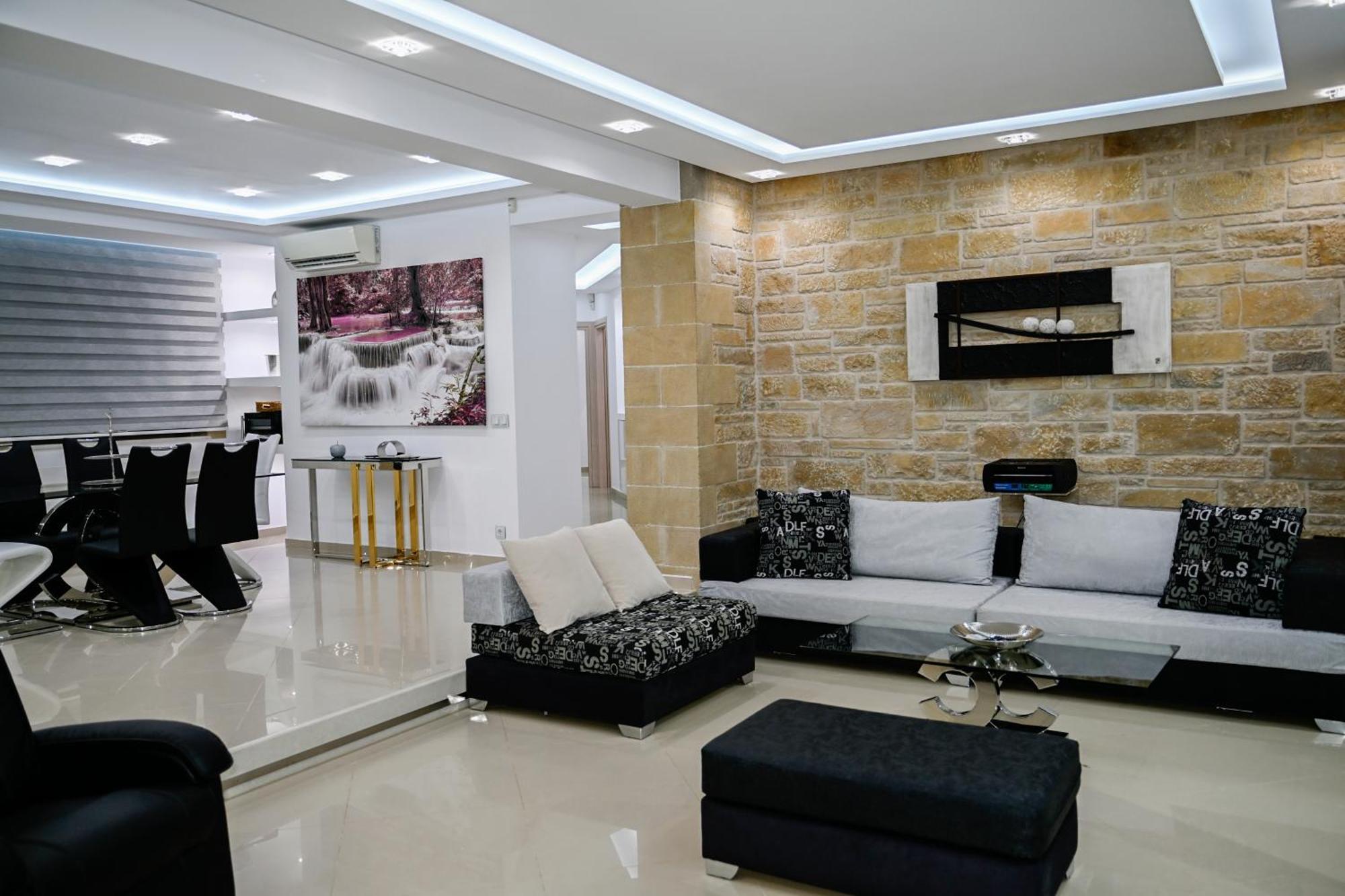 Larimar Luxury Sea View Villa Kíssamos Exteriér fotografie