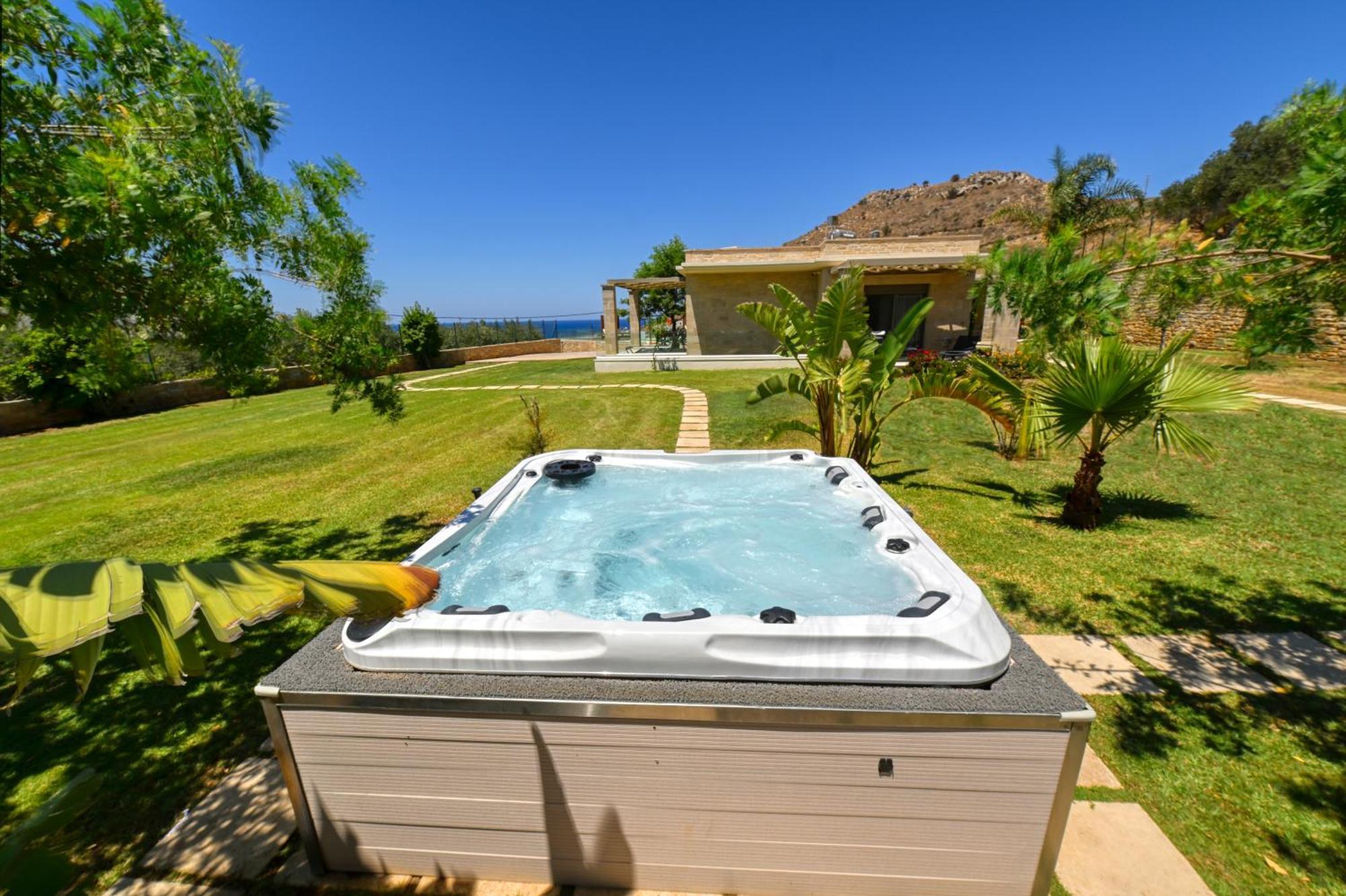 Larimar Luxury Sea View Villa Kíssamos Exteriér fotografie