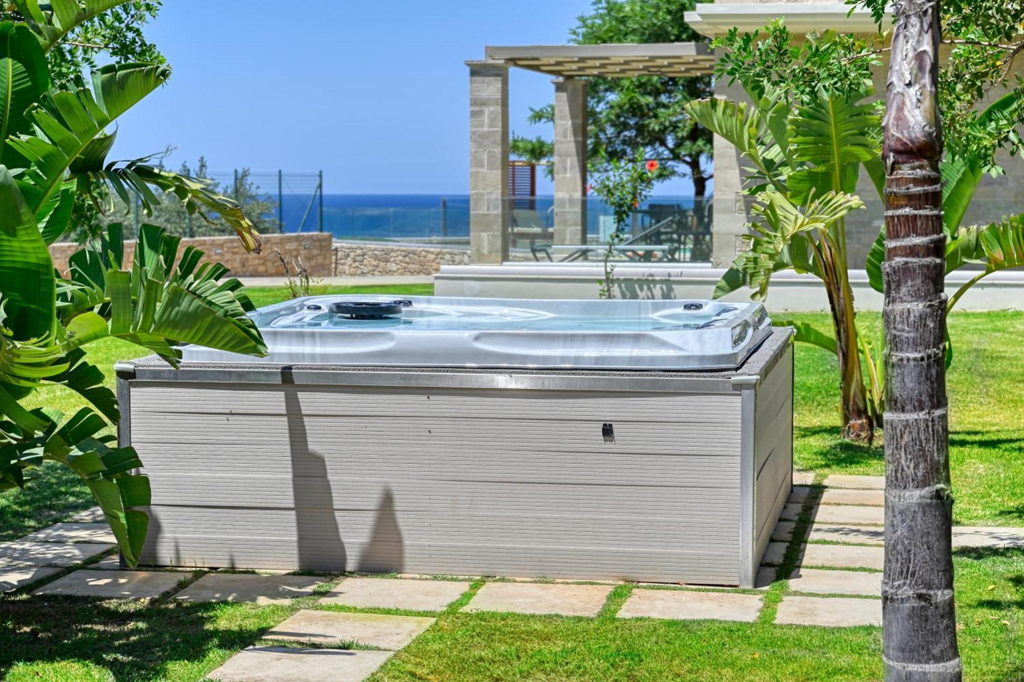 Larimar Luxury Sea View Villa Kíssamos Exteriér fotografie