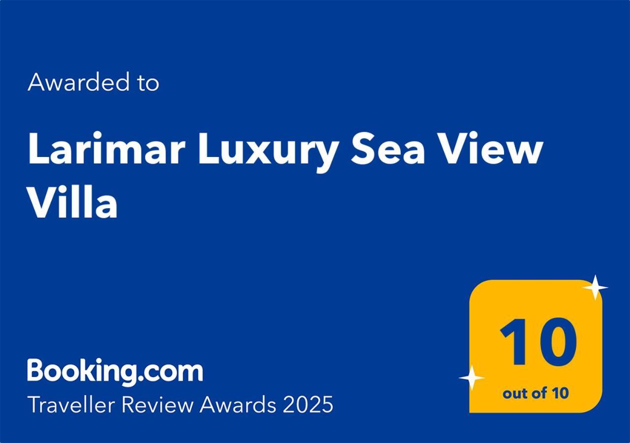 Larimar Luxury Sea View Villa Kíssamos Exteriér fotografie